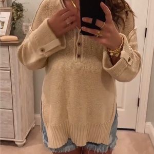 New without tags By Together Sweater Oatmeal Size Small